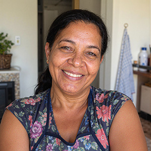 Marlene, diarista, 58 anos